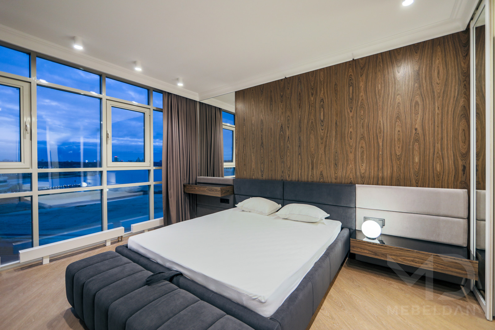 Мебель под ключ в одном стиле для квартиры 120м2