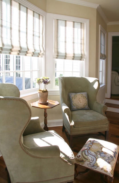 Hamptons Interiors american-traditional-living-room