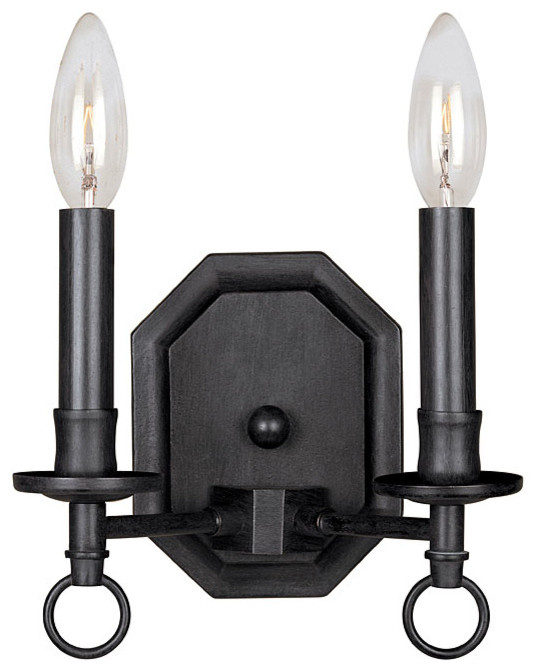 World Imports Hastings Collection 2-light Wall Sconce