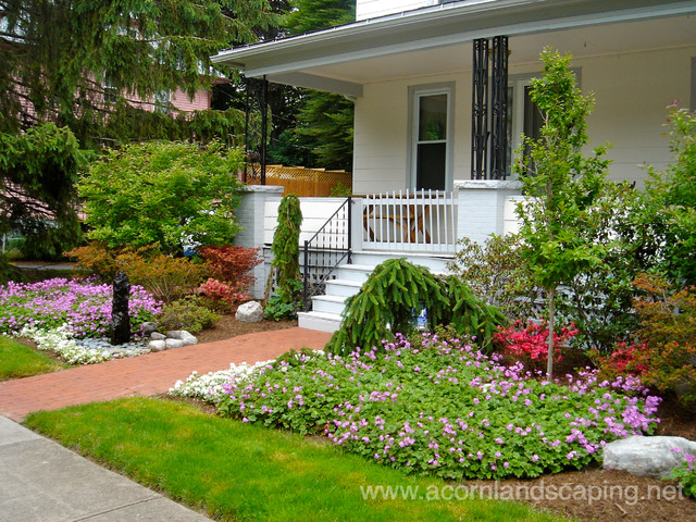 Front Yard Landscape Designs, Ideas, Plantings, Walkways ... - Front Yard Landscape Designs, Ideas, Plantings, Walkways, Installations,  Plants traditional-