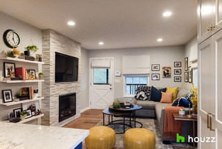 My Houzz: NFL Star Deshaun Watson Surprises Mom With a Remodel transitional-living-room