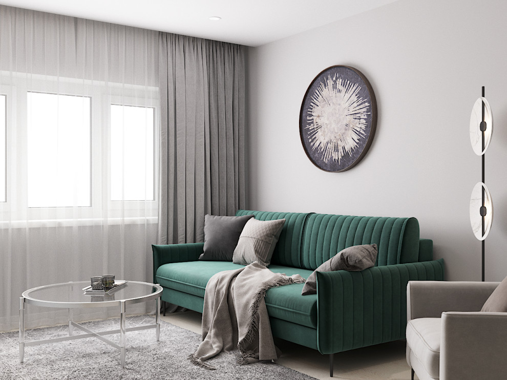 Дизайн проект квартиры, площадью 62 м2