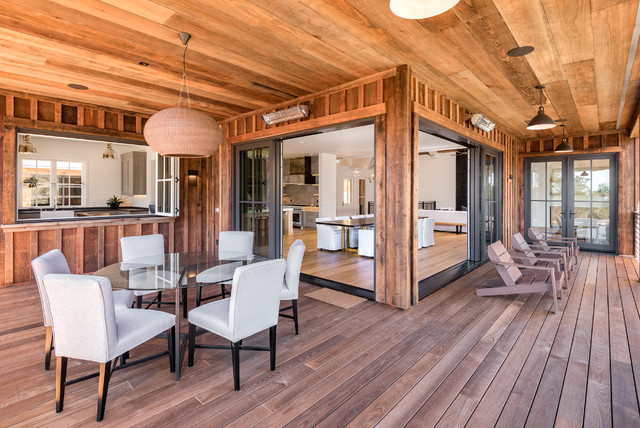 Sonoma Hillside rustic-balcony