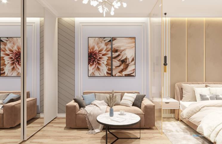 № 50 ДИЗАЙН ПРОЕКТ 48,8 КВ.М.