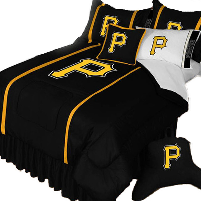 Mlb Pittsburgh Pirates Bed Comforter, Baseball Bedding Twin