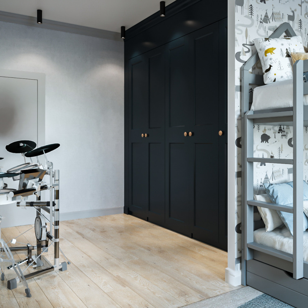 Детская для двух мальчиков в ЖК "ArtLine"