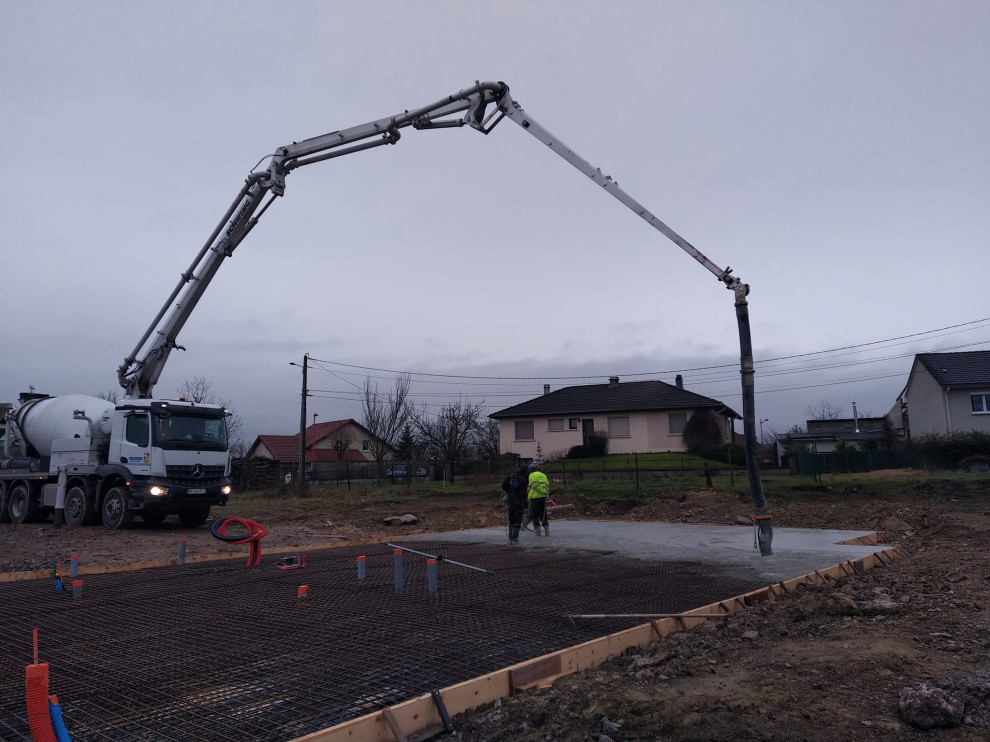 Projet en cours : construction maison neuve