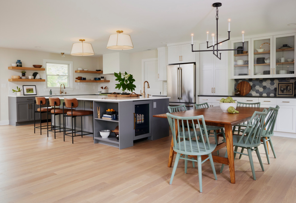 Transitional kitchen photo in Baltimore