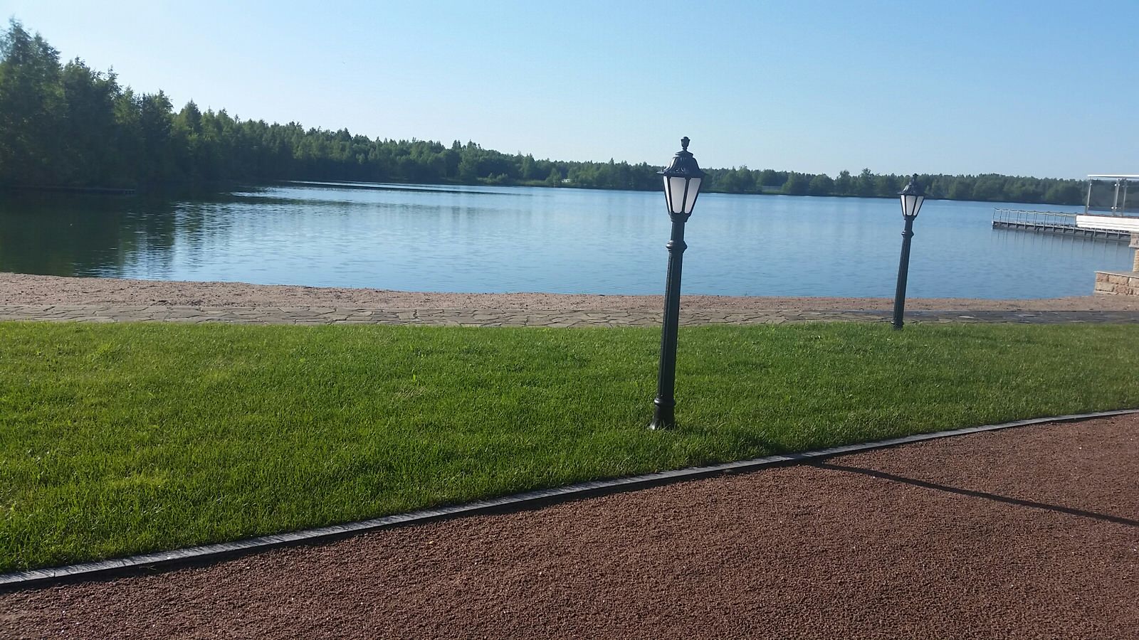 Благоустройство территории в населенном пункте Рахья