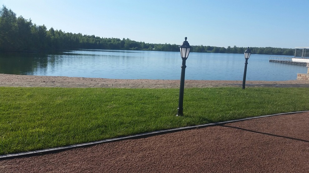 Благоустройство территории в населенном пункте Рахья