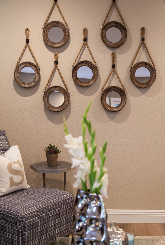 Transitional home design photo in Orange County