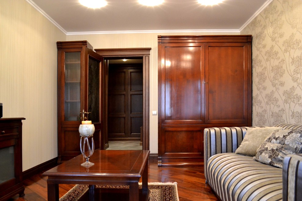 ДВУХКОМНАТНАЯ КВАРТИРА В КЛАССИЧЕСКОМ СТИЛЕ