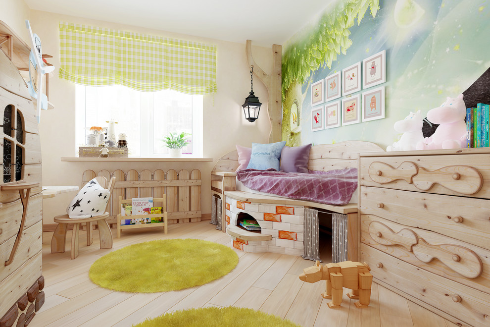 Детская Комната в лесном стиле 12 метров