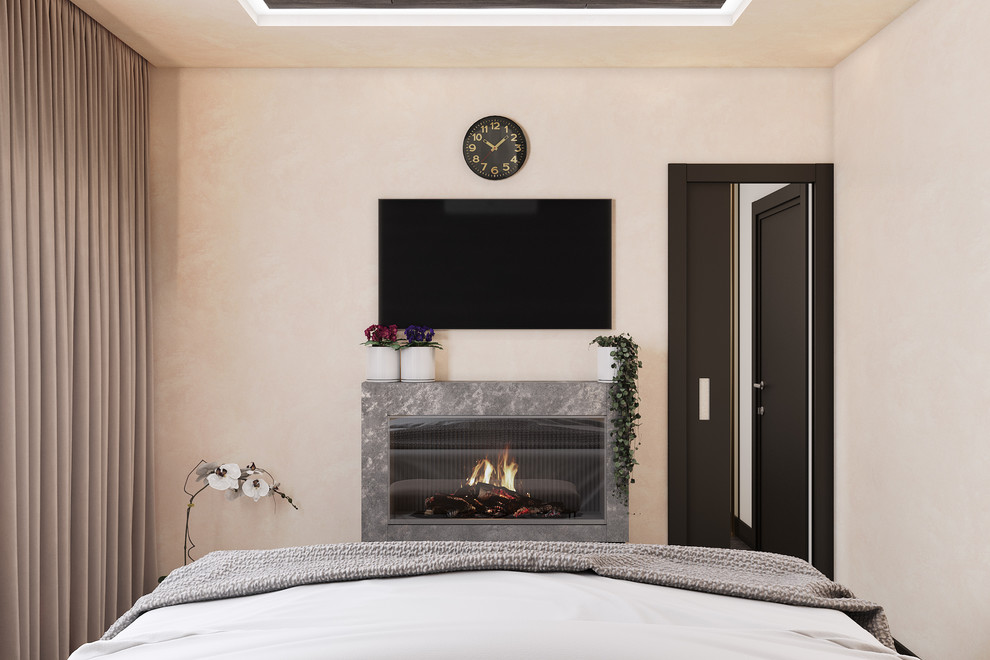 Дизайн спальни с кабинетом рукодельницы