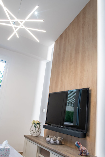 r&eacute;novation compl&egrave;te contemporary-vardagsrum