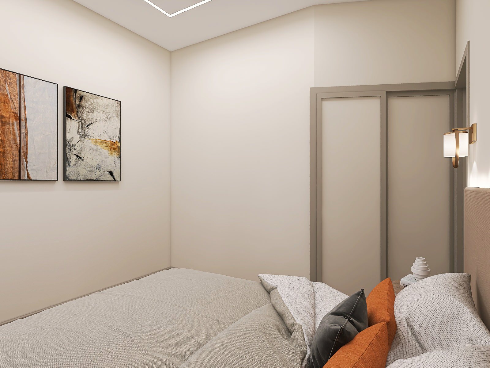 Трехкомнатная квартира в современном стиле ЖК Хвоя