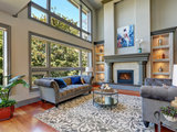Transitional Living Room by Florida Home Improvement Associates