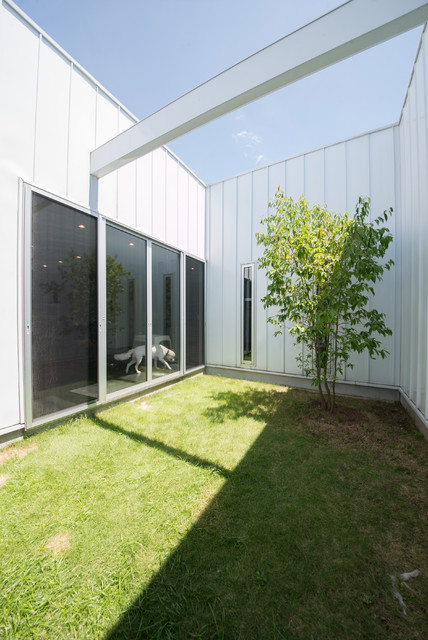 中庭 contemporain-jardin