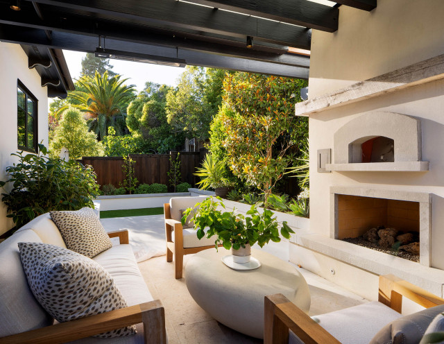 Organic Mill Valley transitional-patio
