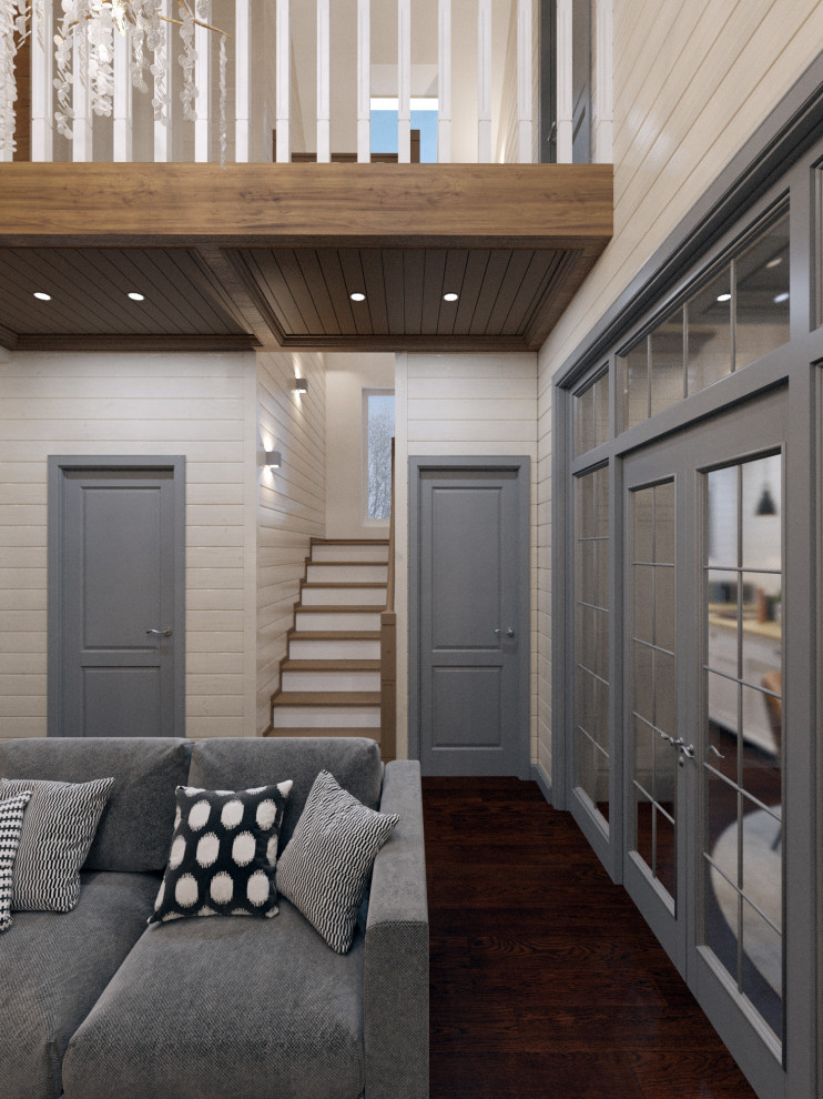 Дизайн-проект каркасного дома в Московской области