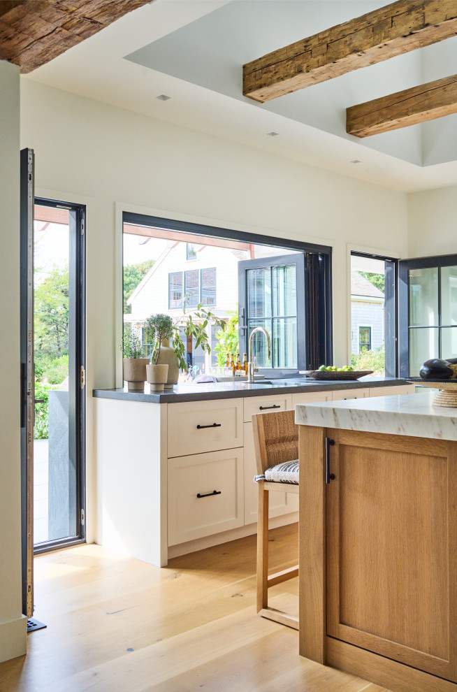 Surfside Nantucket - Beach Style - Kitchen - Boston - by Jane Beiles ...
