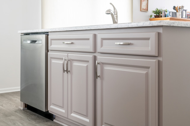 Greige Kitchen Remodeling Project klassisch-modern-kueche
