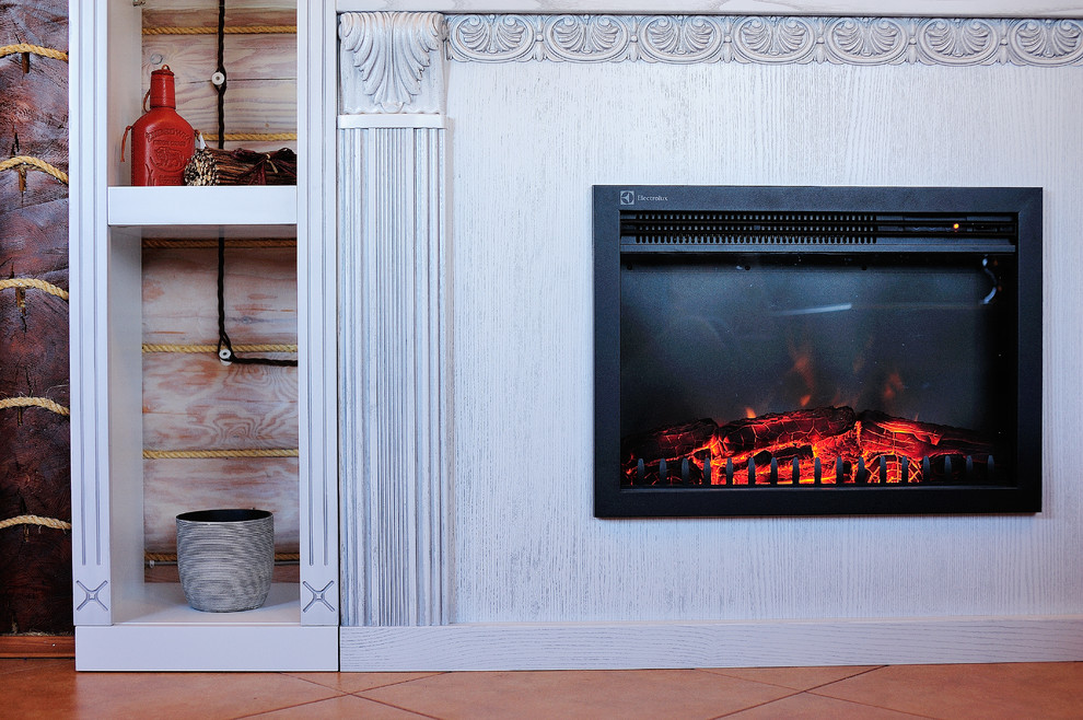 Бревенчатый дом для гостей