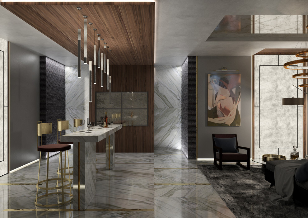 Таунхаус на Таманской улице. Москва