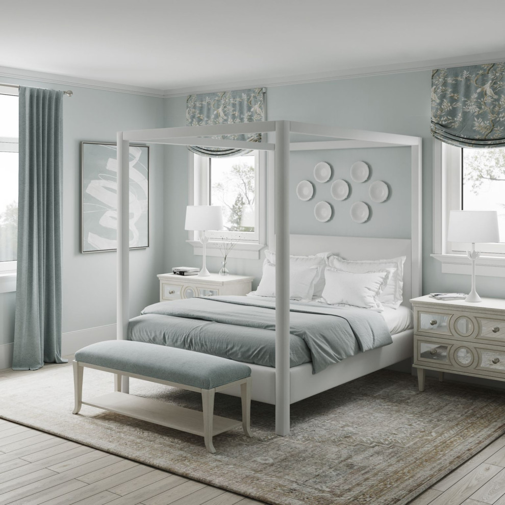 Inspiration for a 1950s bedroom remodel in Denver