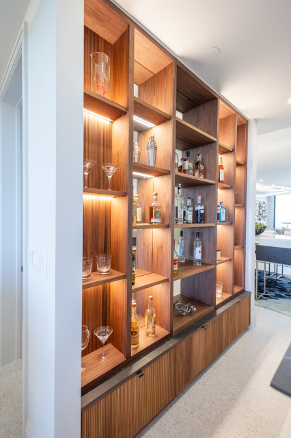 Coastal Retreat modern-hausbar