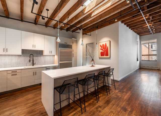 Industrial Chic Duplex industriell-koek