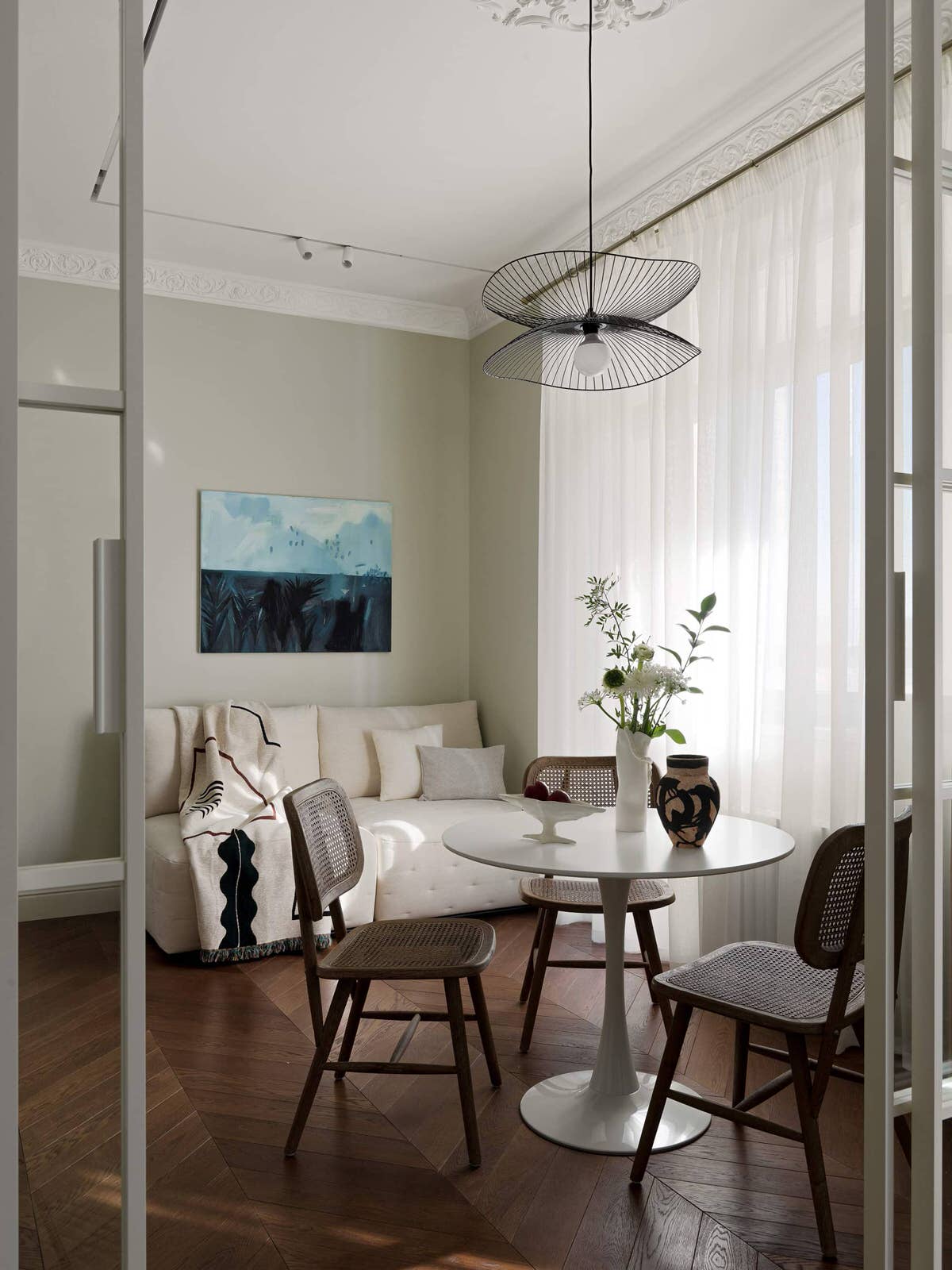 Дизайн и ремонт квартиры в ЖК «Счастье на Соколе» — Парижская квартира