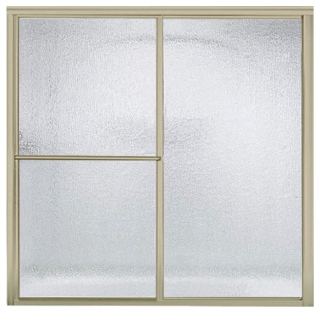 Deluxe 54 3 59 3 X56 2 Sliding Bathtub Door Contemporary