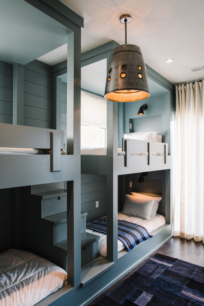 Living - Inspiration for a rustic kids' room remodel in Atlanta