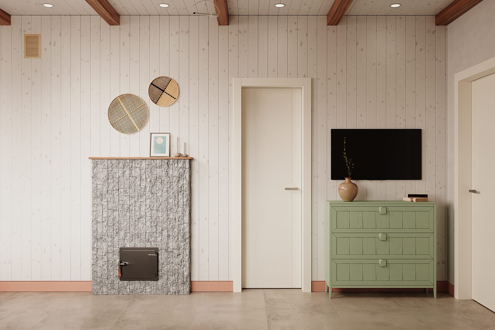 Небольшая частная баня 50 кв.м