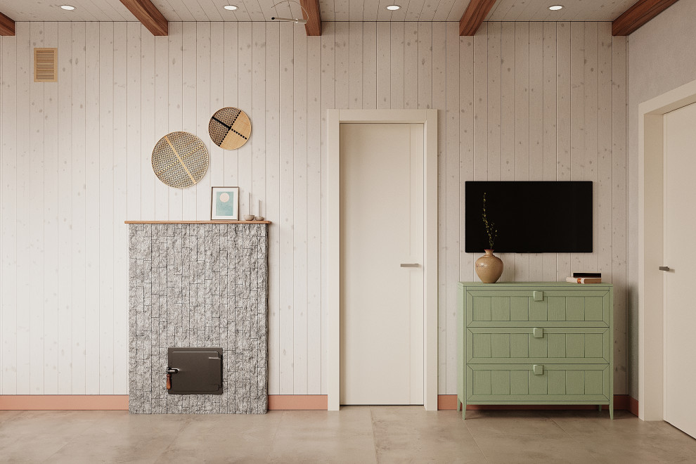 Небольшая частная баня 50 кв.м