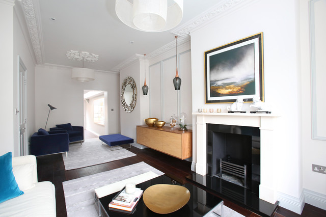 West London Terrace contemporary-living-room