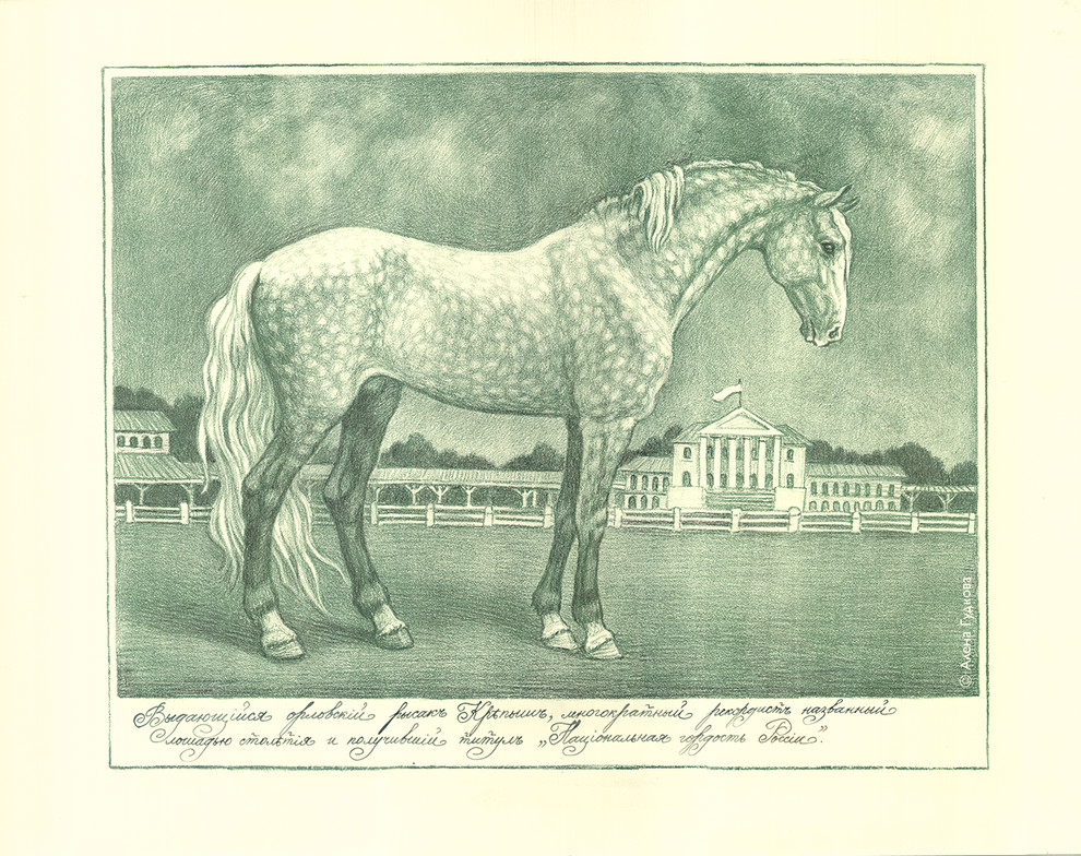 Литографии Алёны Гудковой