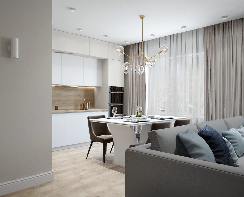 Дизайн проект 3х - комнатной квартире