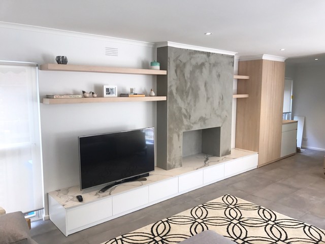 Beaumaris modern-living-room