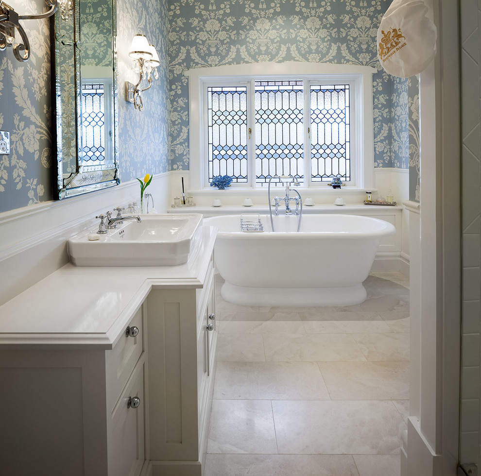 Design ideas for a country bathroom in Perth.