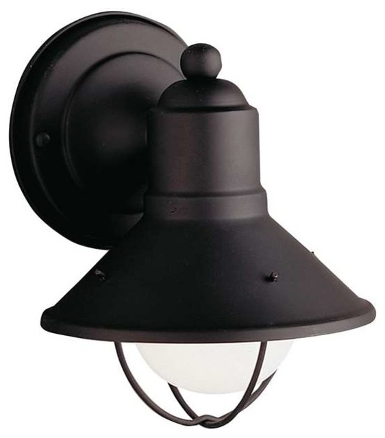 Kichler Lighting 9021bk Seaside Lodge Country Rustic Outdoor Wall Kichler Lighting 9021bk Seaside Lodge Country Rustic Outdoor Wall Light Small Lights And Sconces By Mylightingsource