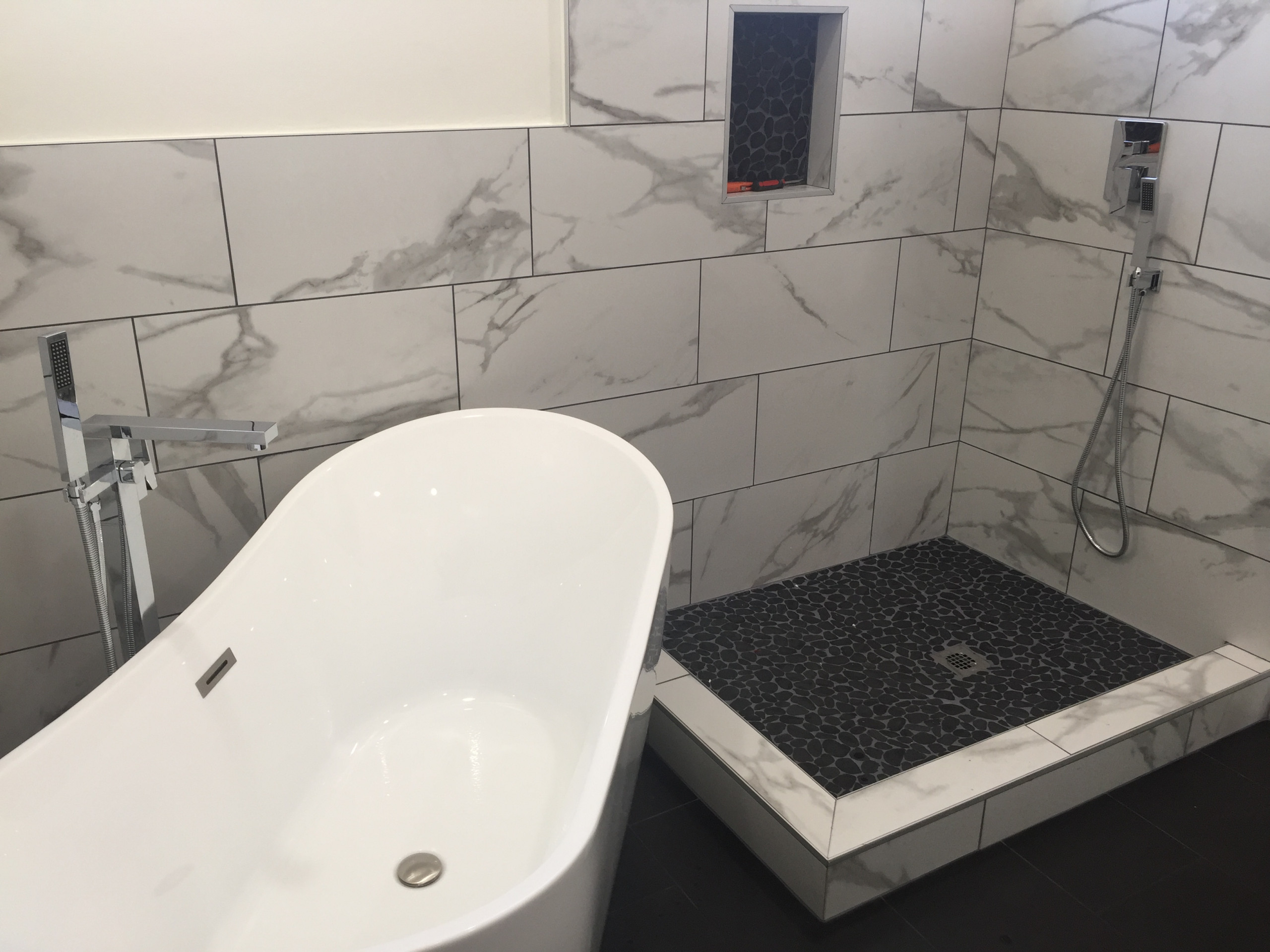 Sherman Oaks 2 story house 2 Master bathrooms Remodeling