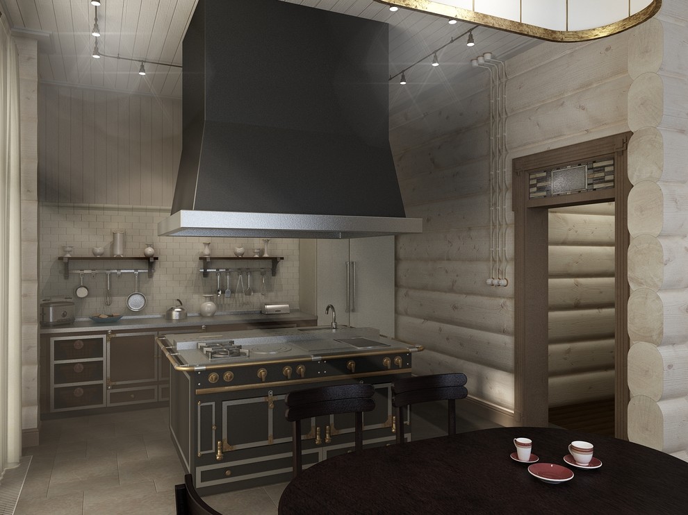 Интерьер загородного дома в Подмосковье