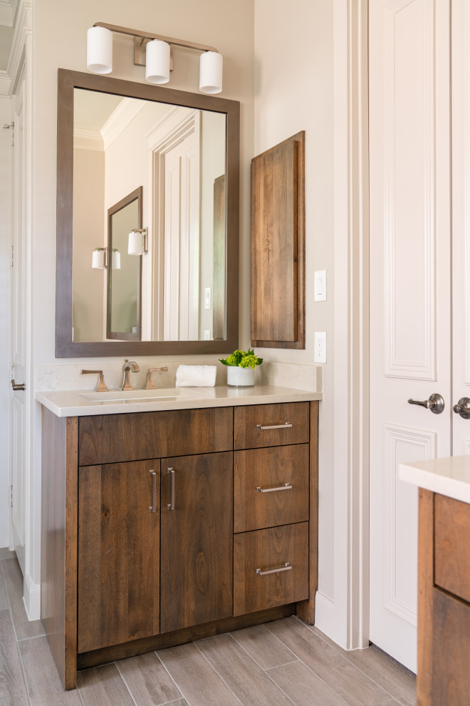 Bathroom - transitional bathroom idea in Dallas