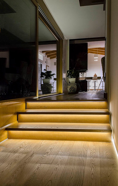 Villa Luisa contemporain-escalier