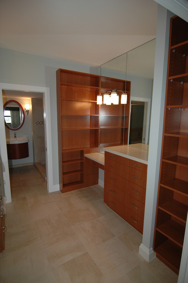 This is an example of an asian storage and wardrobe in Miami.