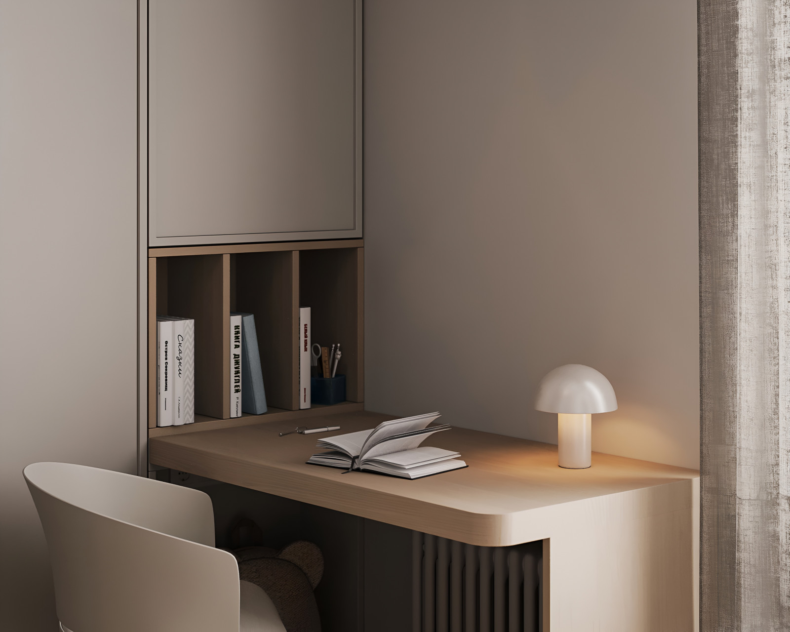 Дизайн-проект 3х-комнатной квартиры в "ЖК БелАрт", 78 кв.м