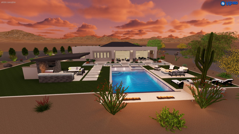 Scottsdale Outdoor living design