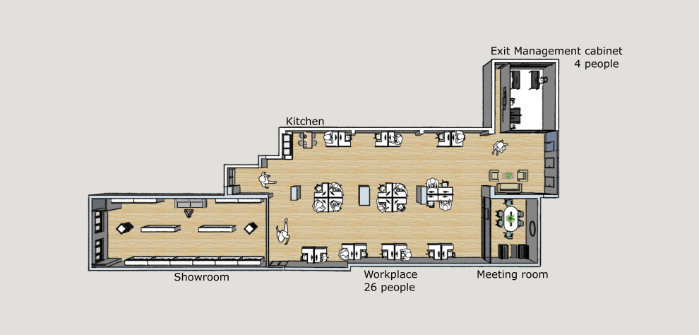 Шоу-рум для компании Arya Home
